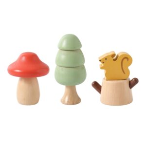 Wooden Woodland Screw Toy | Montessori Fine Motor Activity Toy for Toddlers